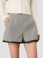 FRENCH CONNECTION SPECKLED HERRINGBONE SHORTS