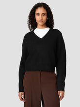 FRENCH CONNECTION SUZIE V NECK PULLOVER