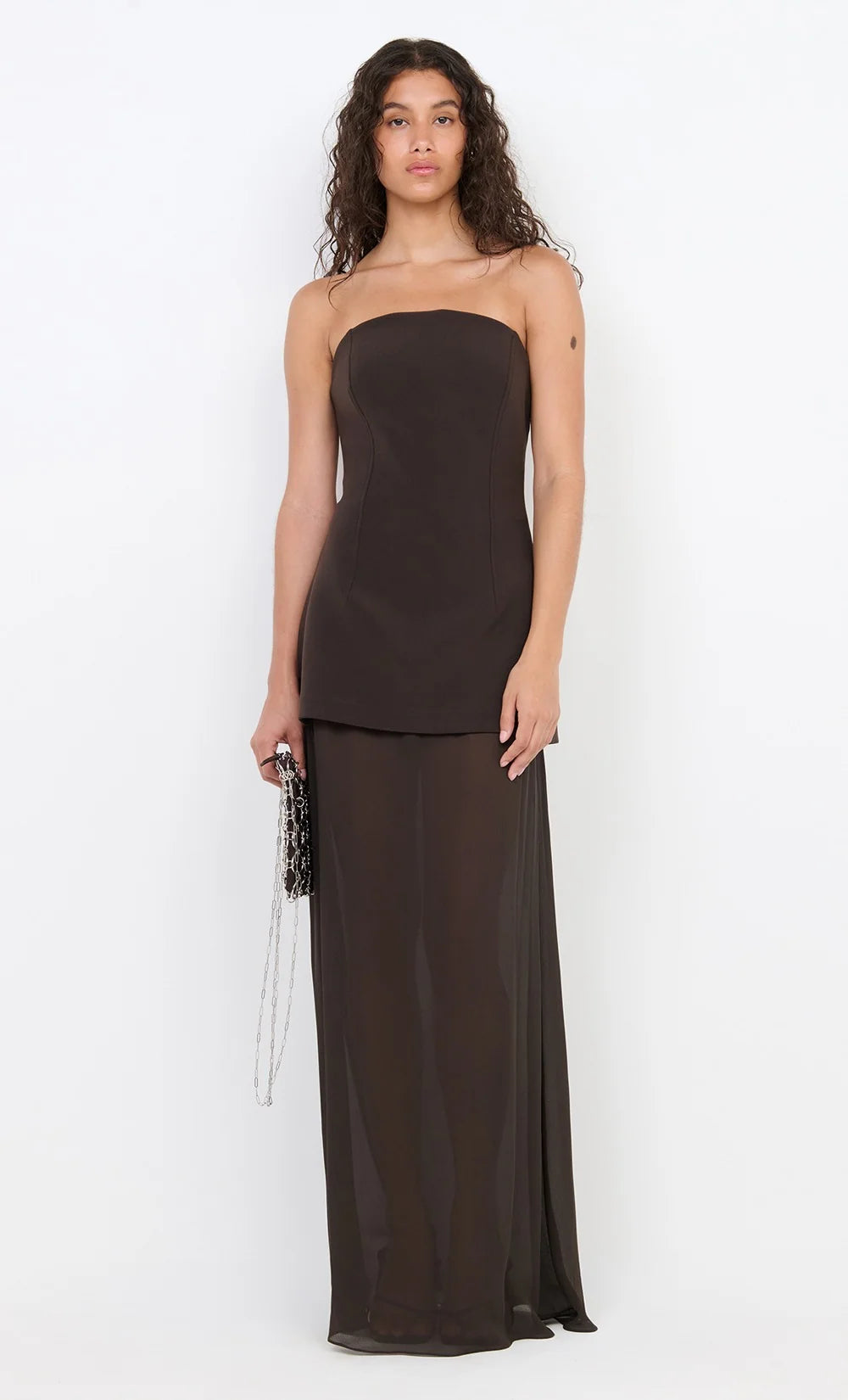 Bec & Bridge Theodora Strapless Maxi Dress