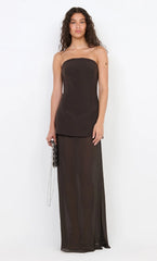 Bec & Bridge Theodora Strapless Maxi Dress