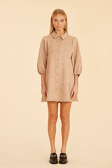 DOLCE CABO EXAGGERATED SLEEVE DRESS