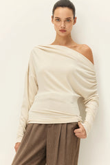 ELODIE THELMA DRAPE TOP