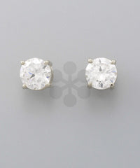 GS CZ STUD EARRINGS