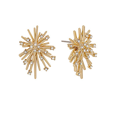 GS STAR BURST EARRINGS
