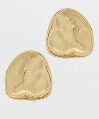 GS LARGE NUGGET EARRINGS