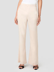 FRENCH CONNECTION MAELYS STRETCH SATIN FLARE TROUSER