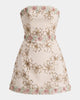 HELSI LORI SEQUINED FLORAL MINI DRESS