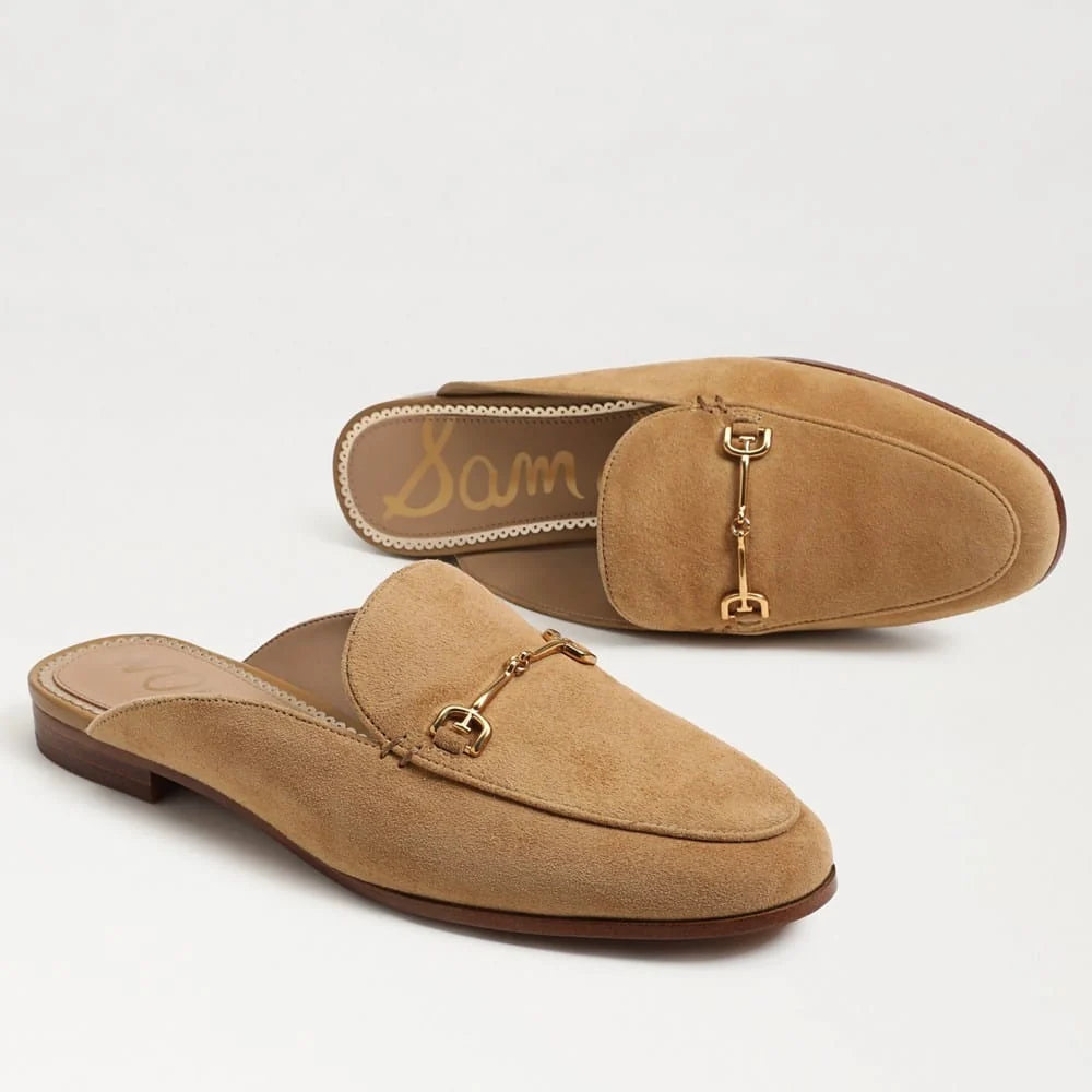 SAM EDELMAN LINNIE SUEDE SLIDE