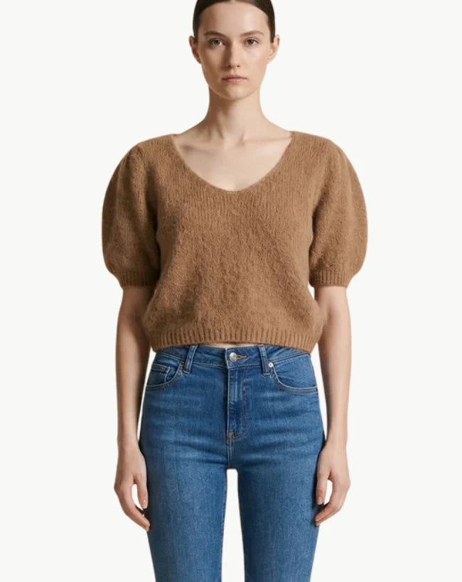 AMERICAN DREAMS LOLANDA ALPACA SWEATER