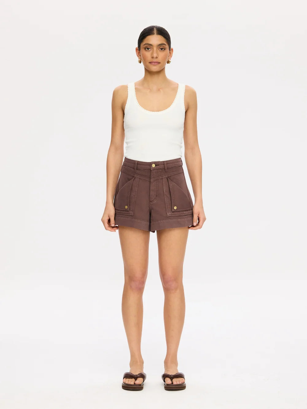 KIVARI CELENE DENIM SHORT