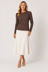 BURGESS MAREN PUFF SLEEVE SHIRT