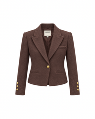 L'AGENCE MISA SHORT SINGLE BREASTED BLAZER