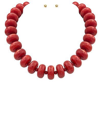 GS BEADED NECKLACE