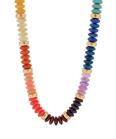 GS LONG BEADED NECKLACE