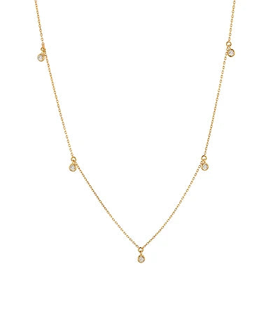 GS CZ STATION NECKLACE
