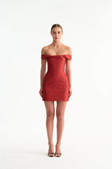 SAU LEE JOVIE MINI DRESS
