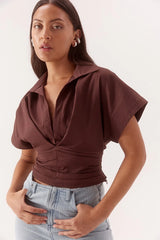 SOVERE LYRA CROP SHIRT