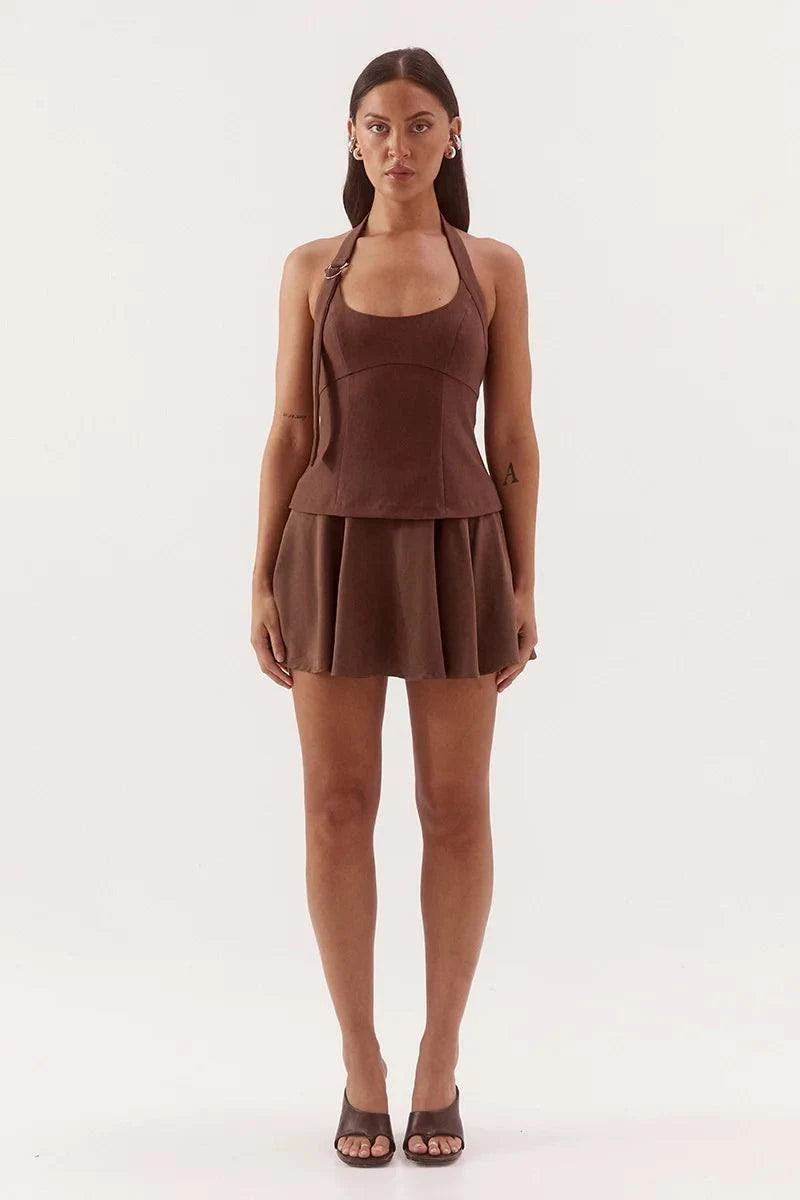 SOVERE MAVI MINI DRESS