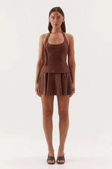 SOVERE MAVI MINI DRESS
