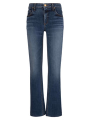 Kut Kelly High Rise Fab Ab Kick Flare Inset Leg