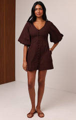 Shore Shayla Seamed Mini Dress